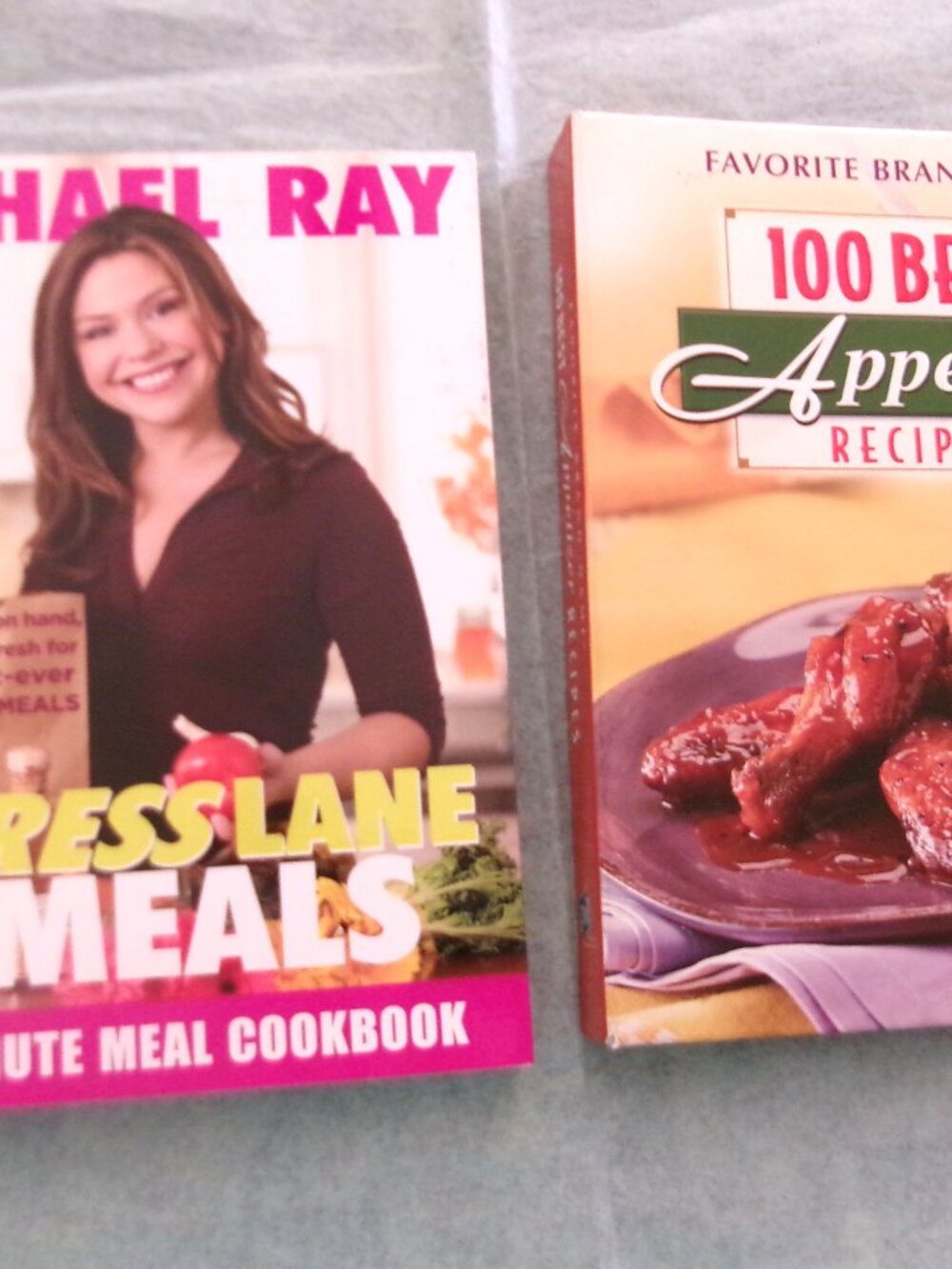 Bundle of RACHAEL RAY "EXPRESS LANE MEALS" & "100 BEST APPETIZER RECIPES"